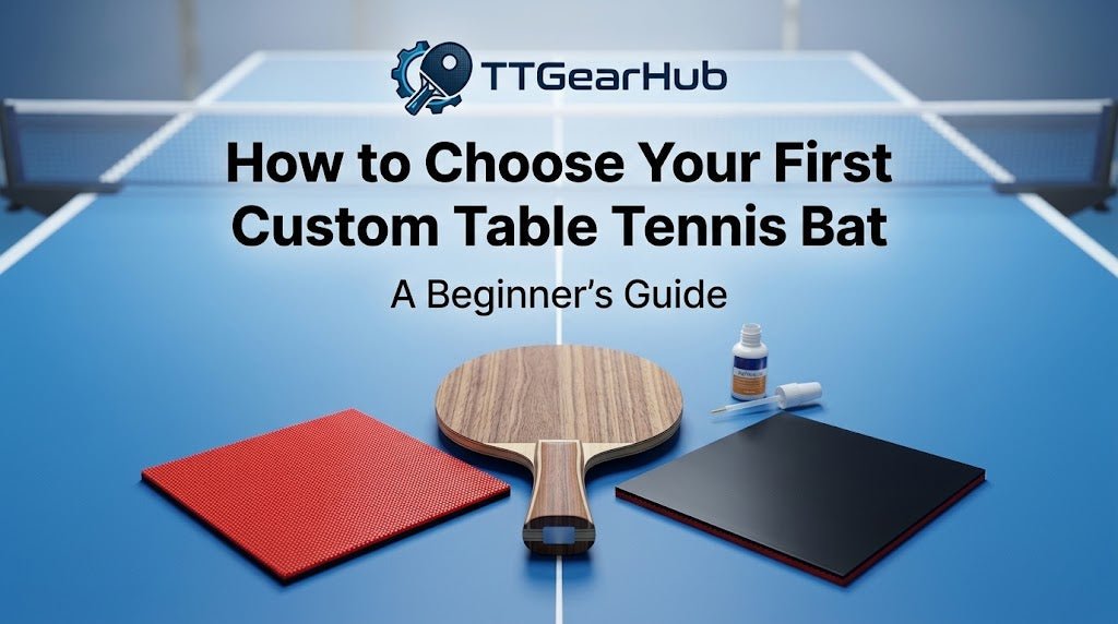 How to Choose Your First Custom Table Tennis Bat: A Beginner's Guide - TTGearHub