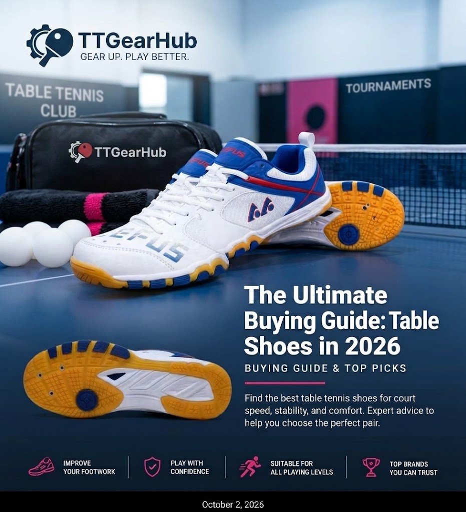 The Ultimate Guide to Choosing the Best Table Tennis Shoes - TTGearHub