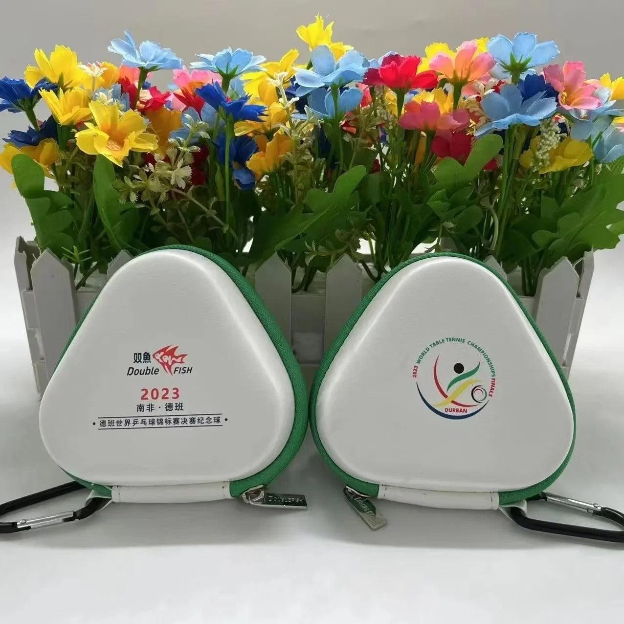 2023 Double Fish Durban Tischtennis-WM Offizieller 3-Sterne-Tischtennisball Limitierte Auflage