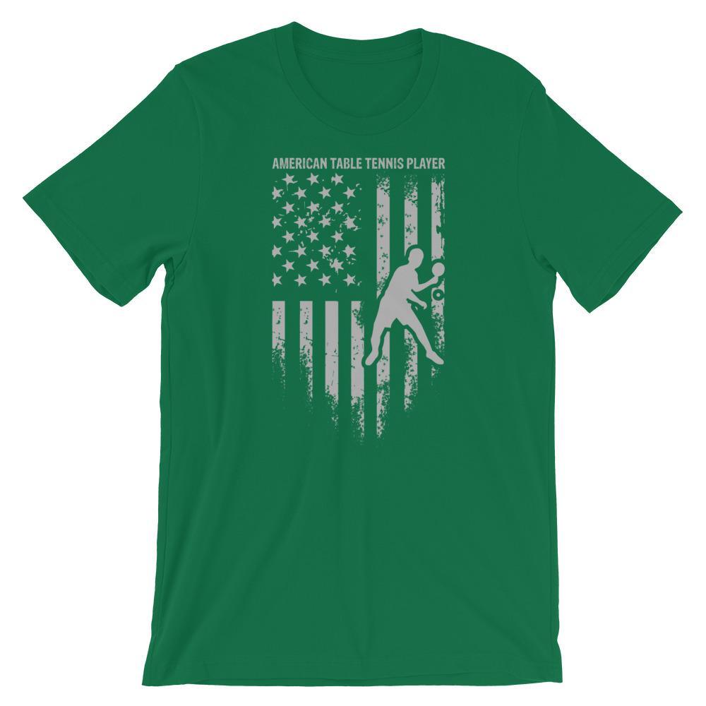 American Table Tennis Player T-Shirt