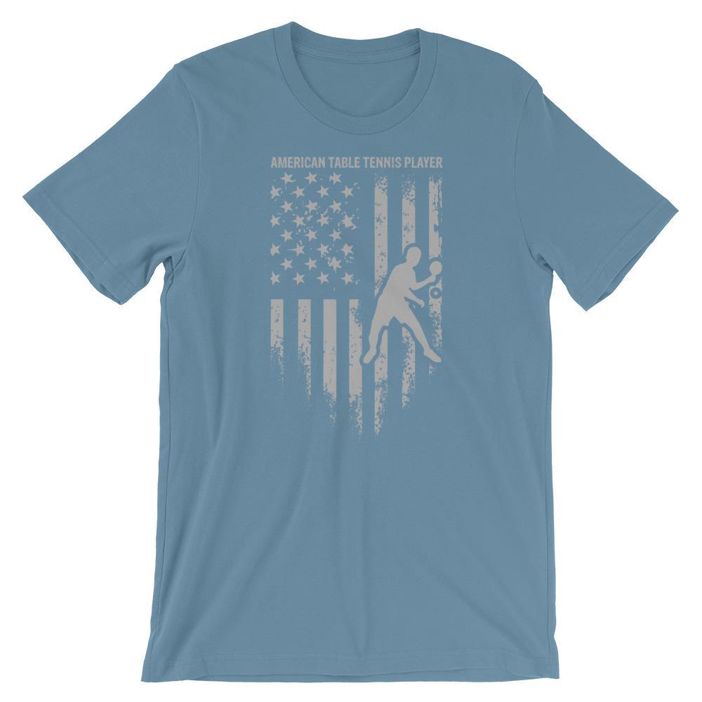 American Table Tennis Player T-Shirt