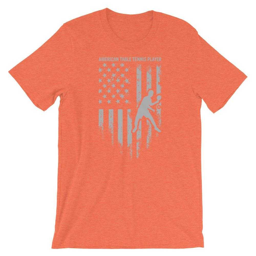 American Table Tennis Player T-Shirt