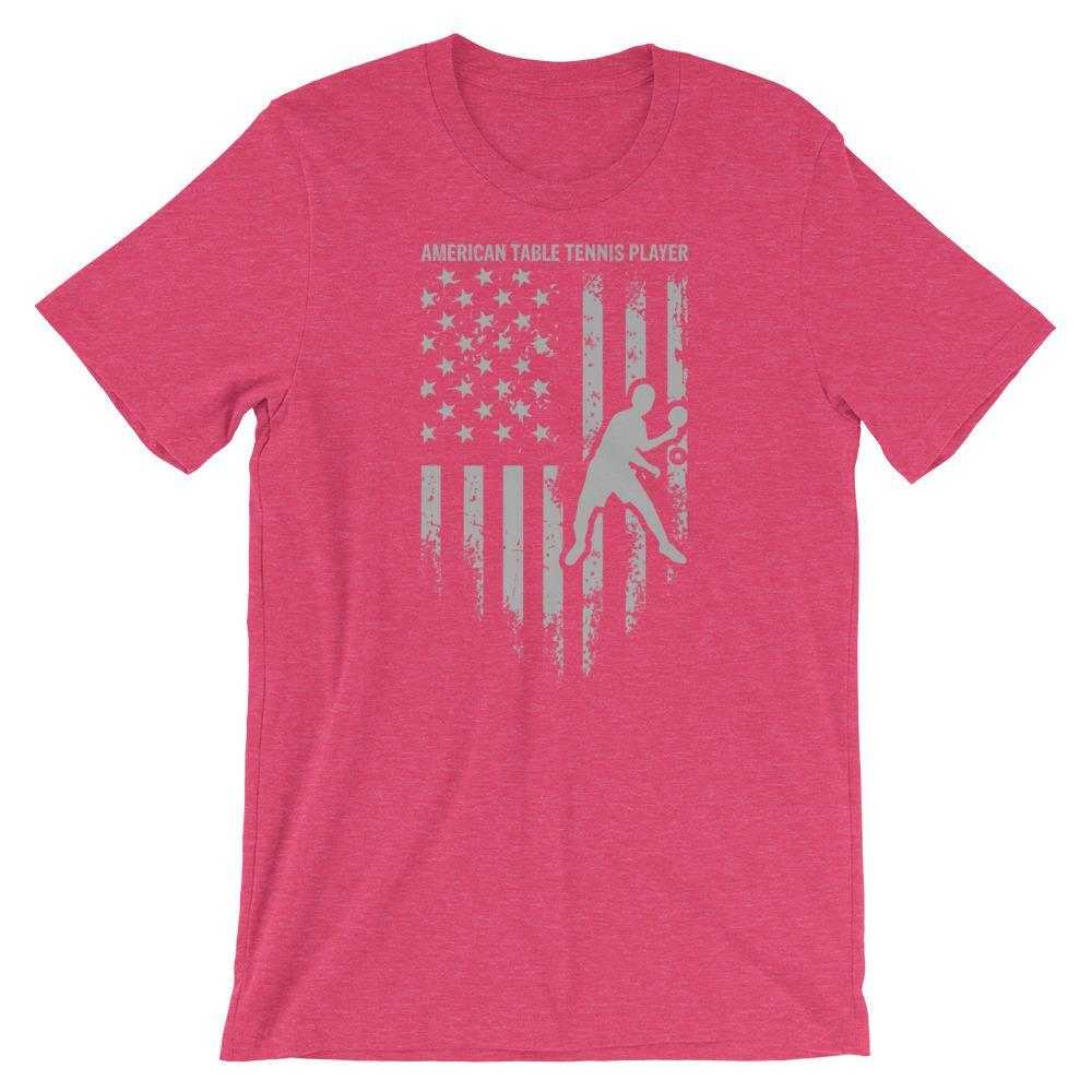 American Table Tennis Player T-Shirt
