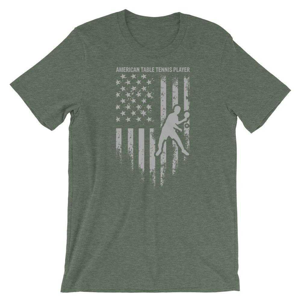 American Table Tennis Player T-Shirt