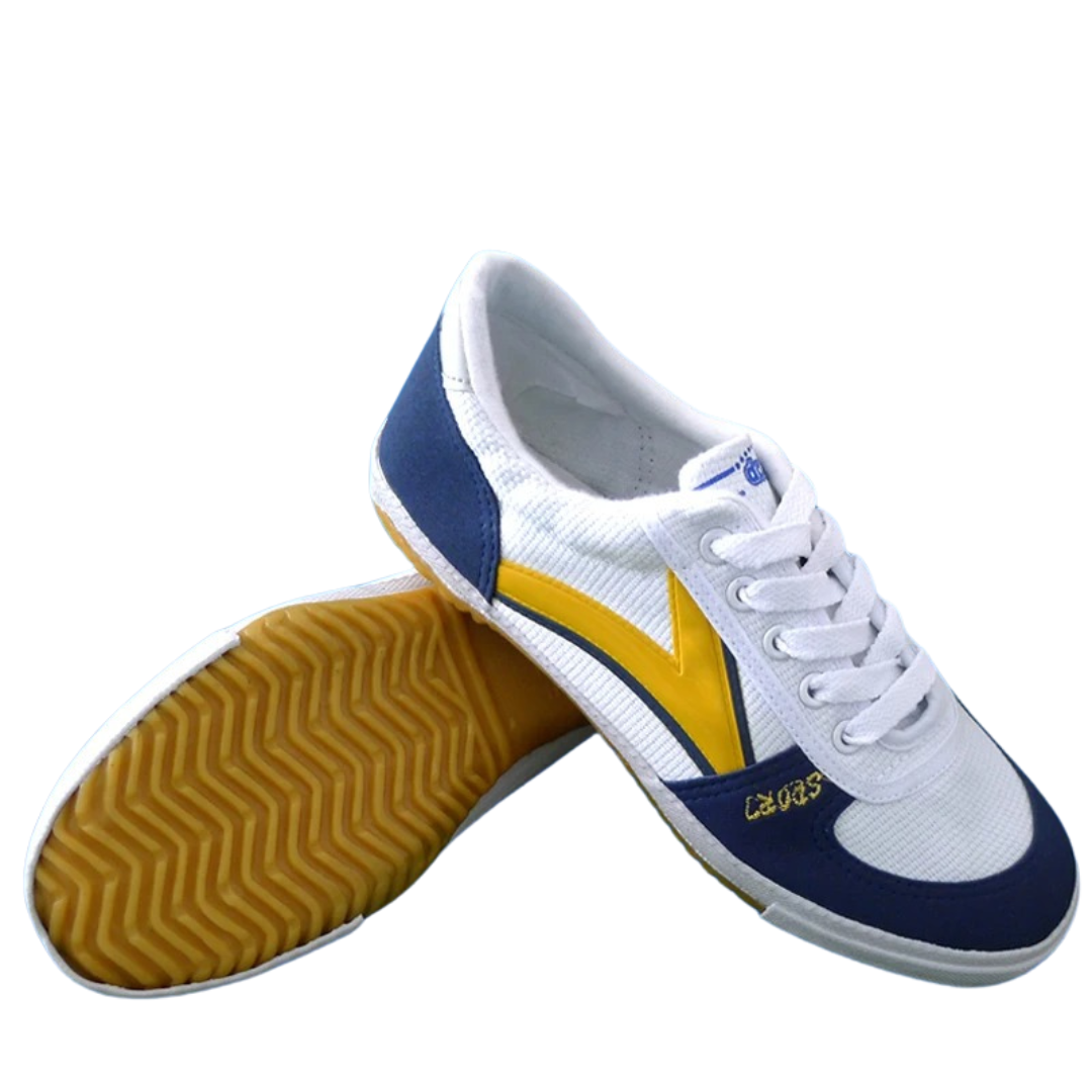 Klassische Retro-Tischtennisschuhe