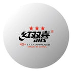 Balles de tennis de table DHS 30/60 3 étoiles D40+ avec couture