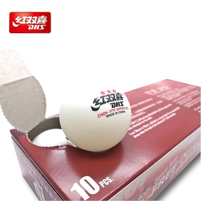 DHS 30/60 3-Sterne D40+ Tischtennisbälle mit Naht