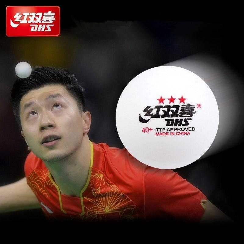 DHS 50/100 3 star D40+ Seamed Table Tennis Balls