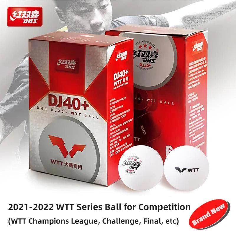 DHS DJ40+ WTT Official 3 Star Table Tennis Ball