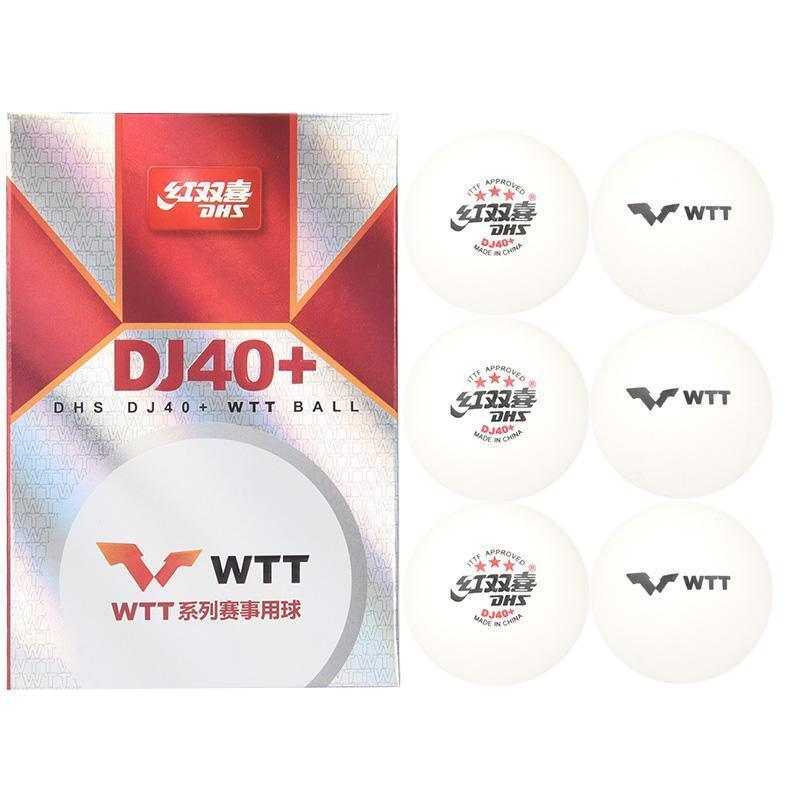 DHS DJ40+ WTT Official 3 Star Table Tennis Ball