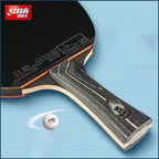 DHS Diamond Black Premium Table Tennis Racket – Pro Spin & Control