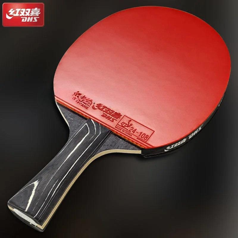 DHS Diamond Black Premium Table Tennis Racket – Pro Spin & Control