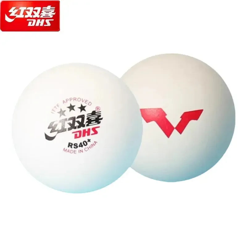DHS RS40+ 3-Star WTT Table Tennis Balls| Official ITTF Approved
