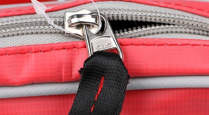 DHS Rechteck Tischtennis-Schlägerhülle Rot