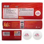 Double Fish 3 Star V40+ Table Tennis Balls with Seam
