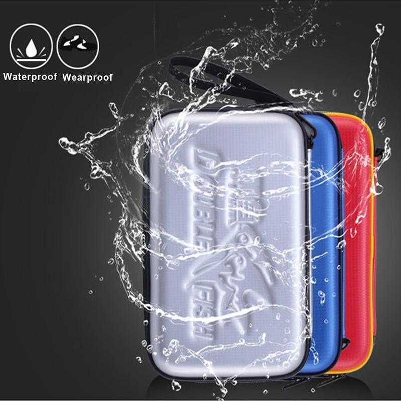 Double Fish G Type Harter PU Wasserdichter Tischtennisschlägerkoffer
