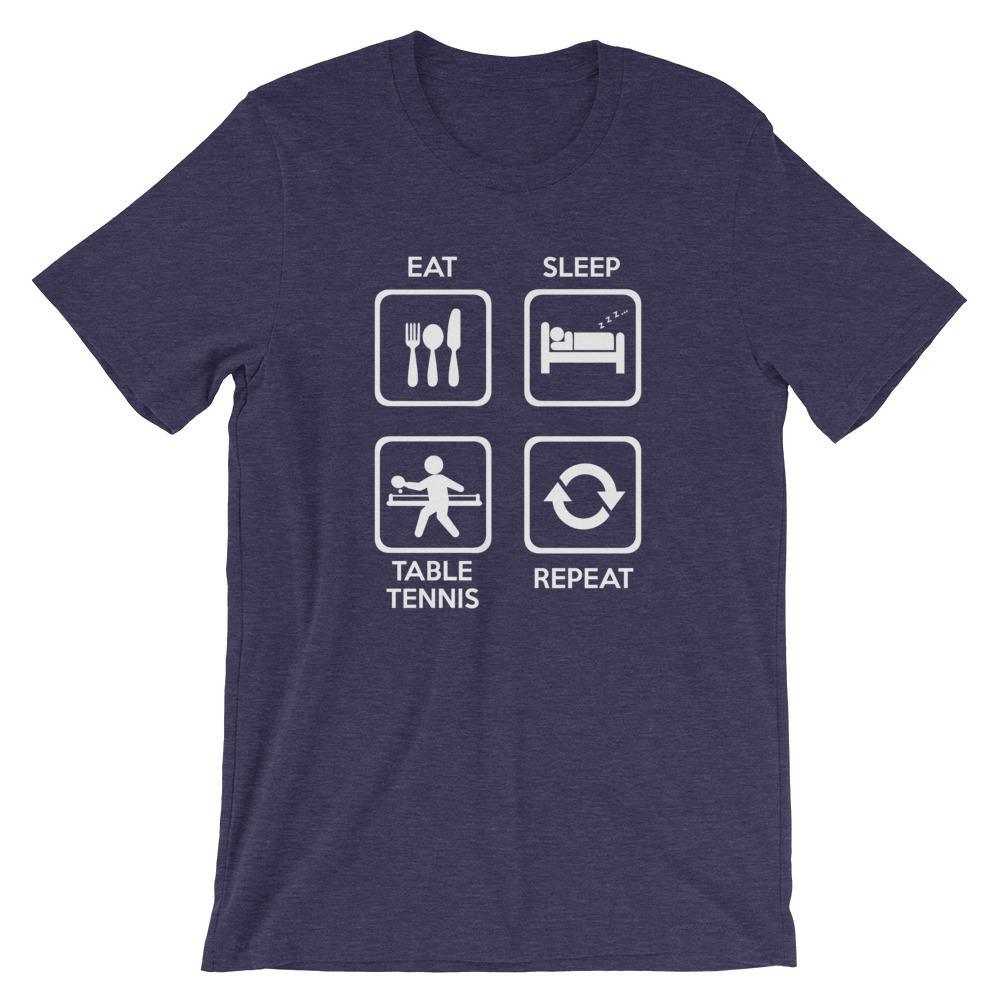 Eat Sleep Table Tennis Repeat T-Shirt