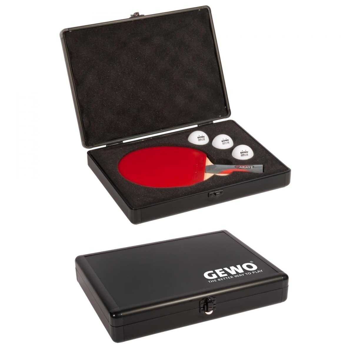 Étui de raquette de tennis de table en aluminium GEWO