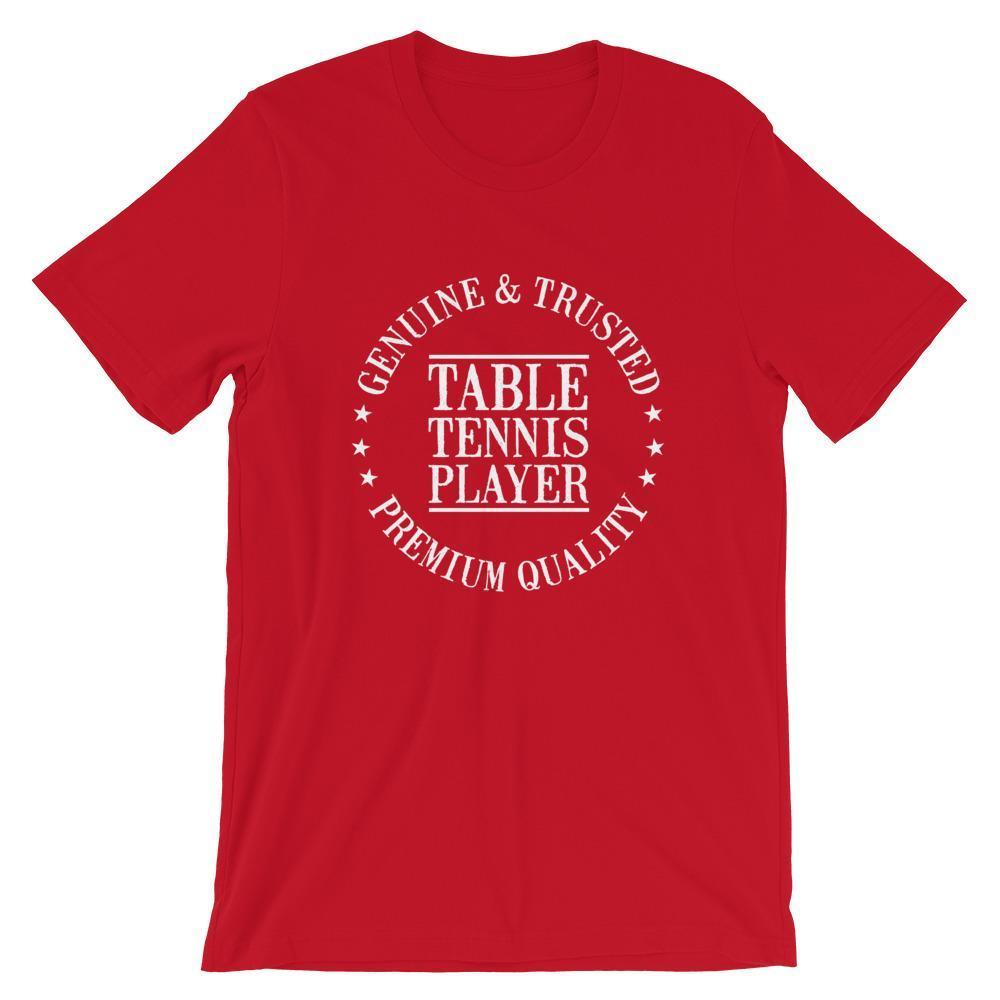 Echtes & Vertrauenswürdiges Tischtennisspieler T-Shirt
