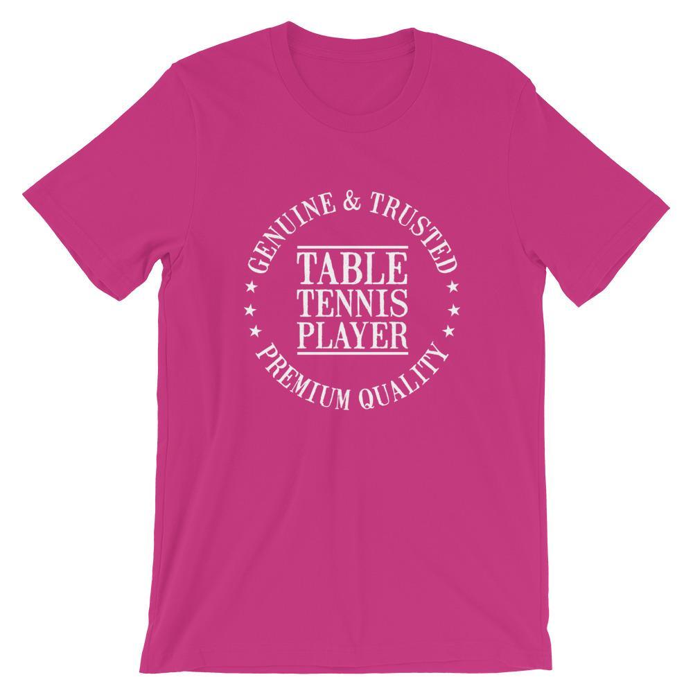 Echtes & Vertrauenswürdiges Tischtennisspieler T-Shirt