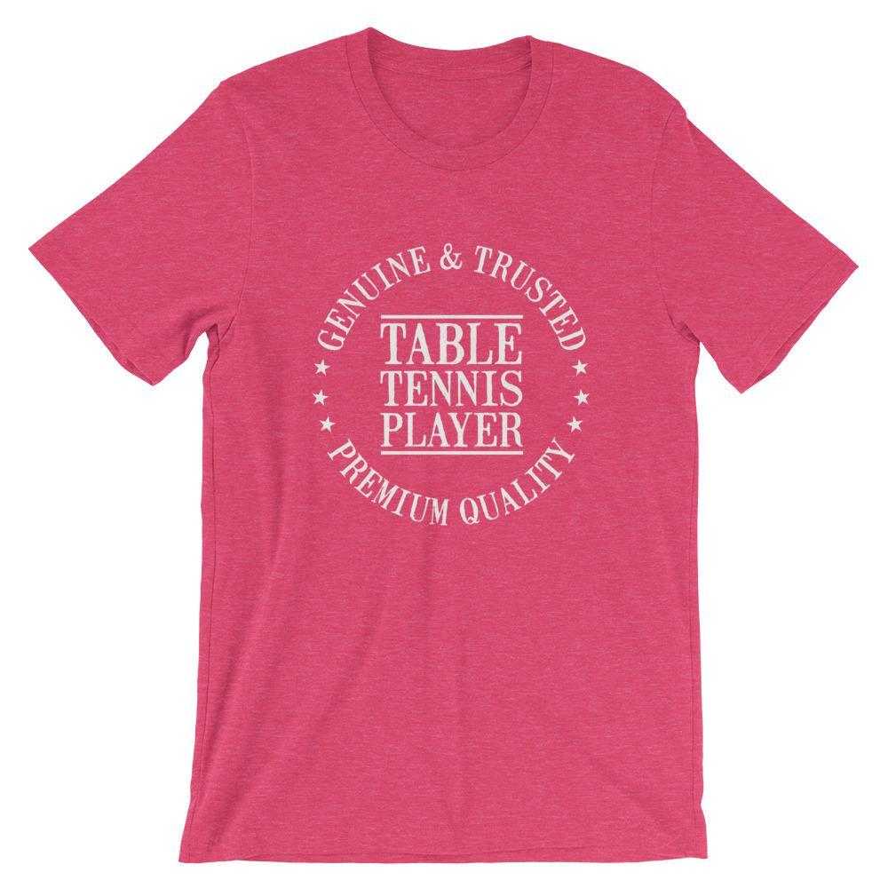 Echtes & Vertrauenswürdiges Tischtennisspieler T-Shirt