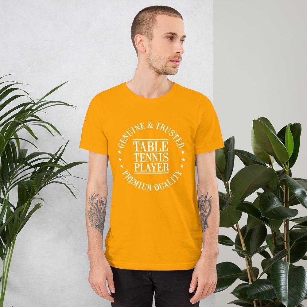 Echtes & Vertrauenswürdiges Tischtennisspieler T-Shirt
