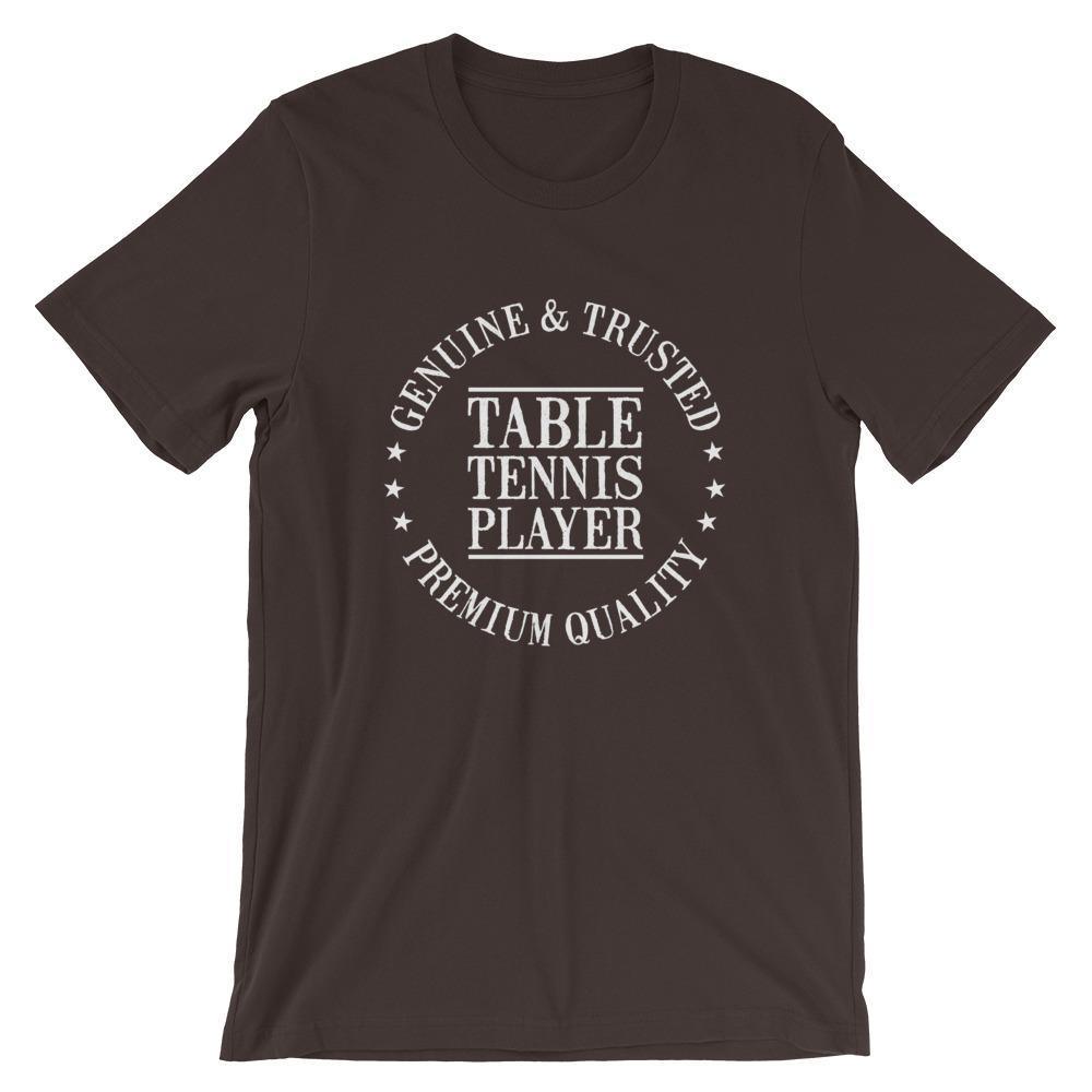 Echtes & Vertrauenswürdiges Tischtennisspieler T-Shirt