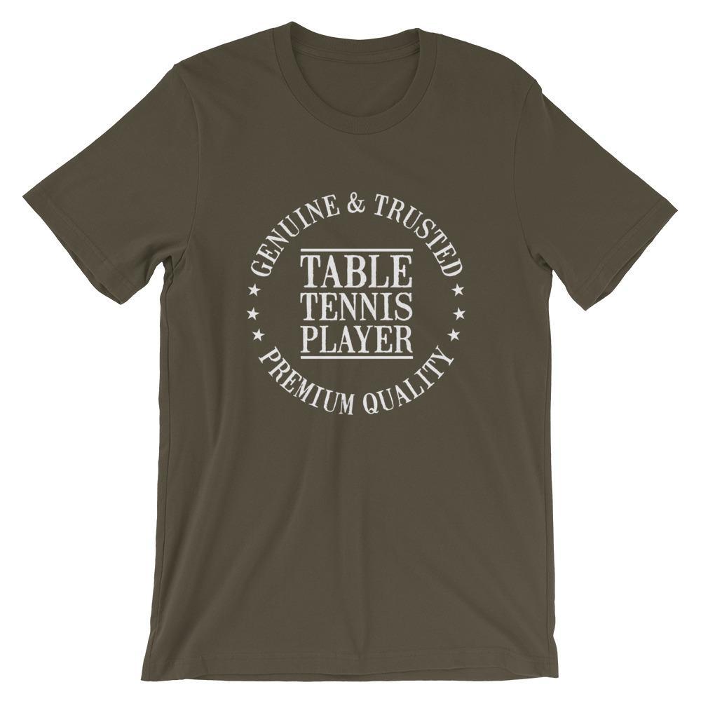 Echtes & Vertrauenswürdiges Tischtennisspieler T-Shirt