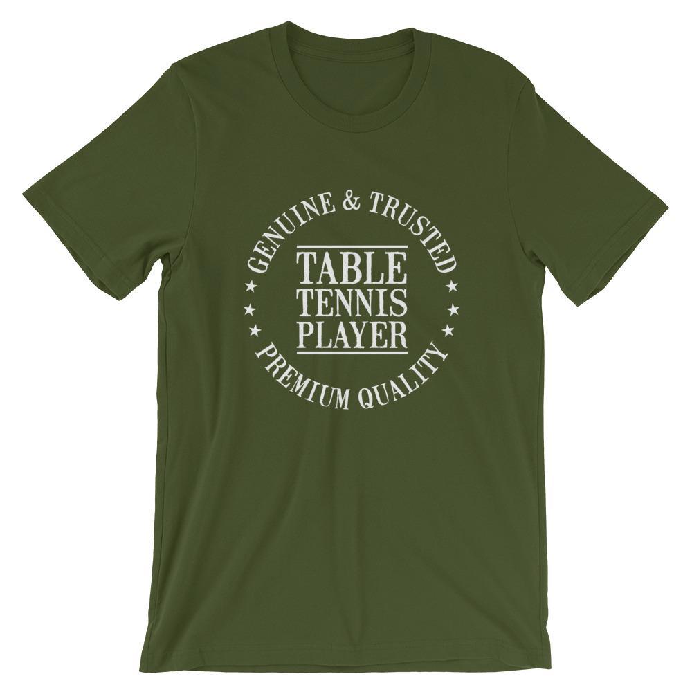 Echtes & Vertrauenswürdiges Tischtennisspieler T-Shirt