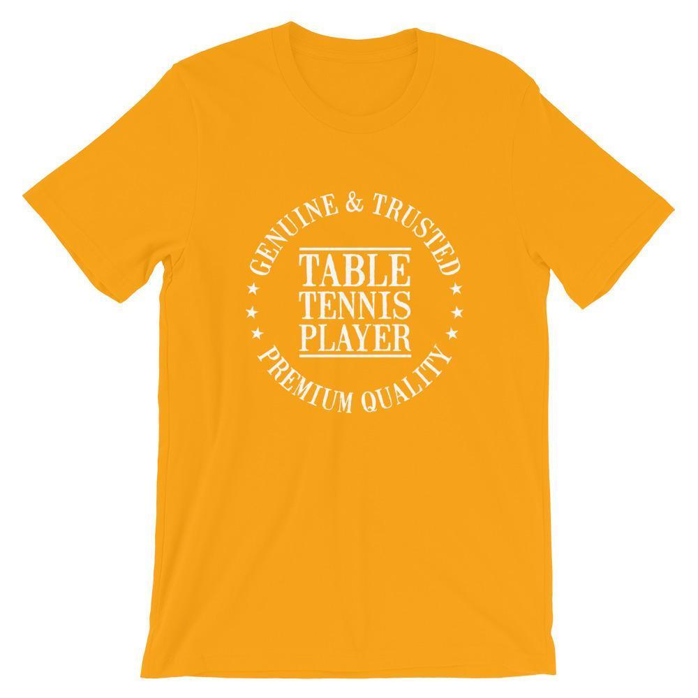 Echtes & Vertrauenswürdiges Tischtennisspieler T-Shirt