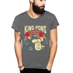 Gorilla King Pong Tischtennis T-Shirt