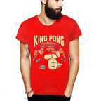 Gorilla King Pong Tischtennis T-Shirt
