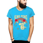 Gorilla King Pong Tischtennis T-Shirt