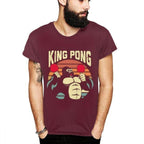 Gorilla King Pong Tischtennis T-Shirt