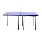 HOMCOM Faltbare Mini Kompakt Tischtennisplatte Ping Pong Tischset
