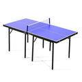 HOMCOM Faltbare Mini Kompakt Tischtennisplatte Ping Pong Tischset