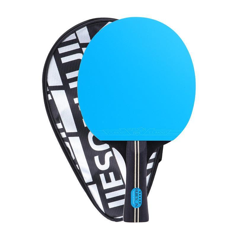 HUIESON 5-Star Colorful Table Tennis Bat + Case