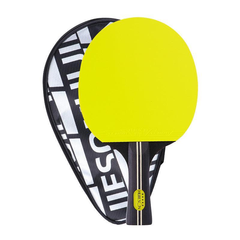 HUIESON 5-Star Colorful Table Tennis Bat + Case