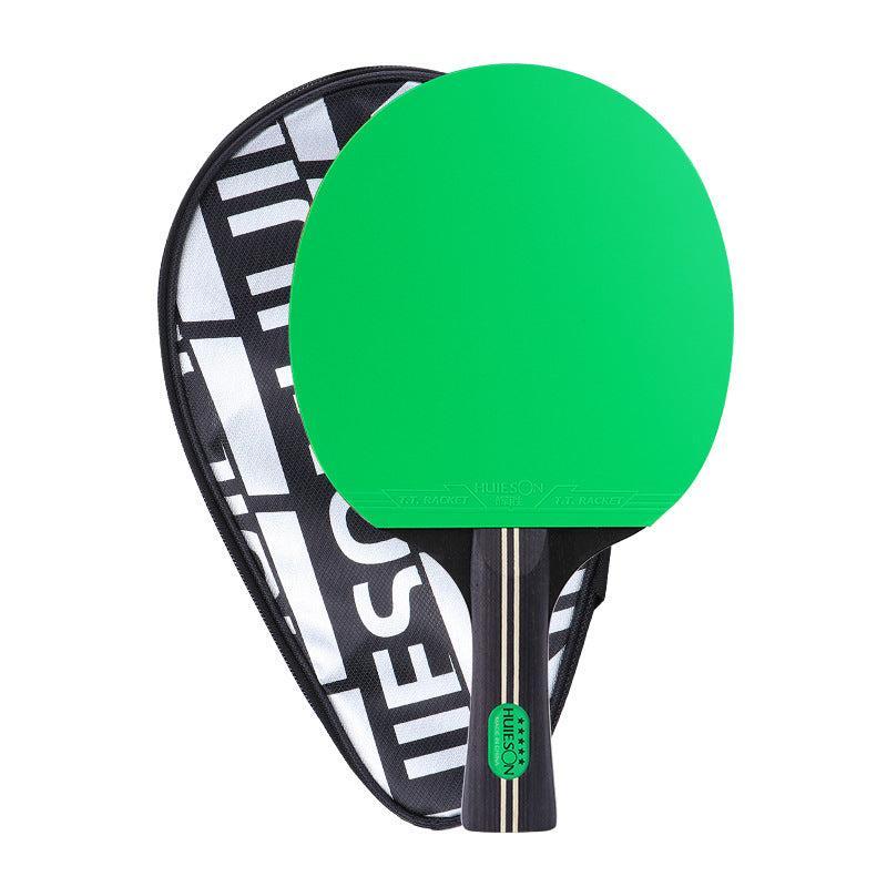 HUIESON 5-Star Colorful Table Tennis Bat + Case