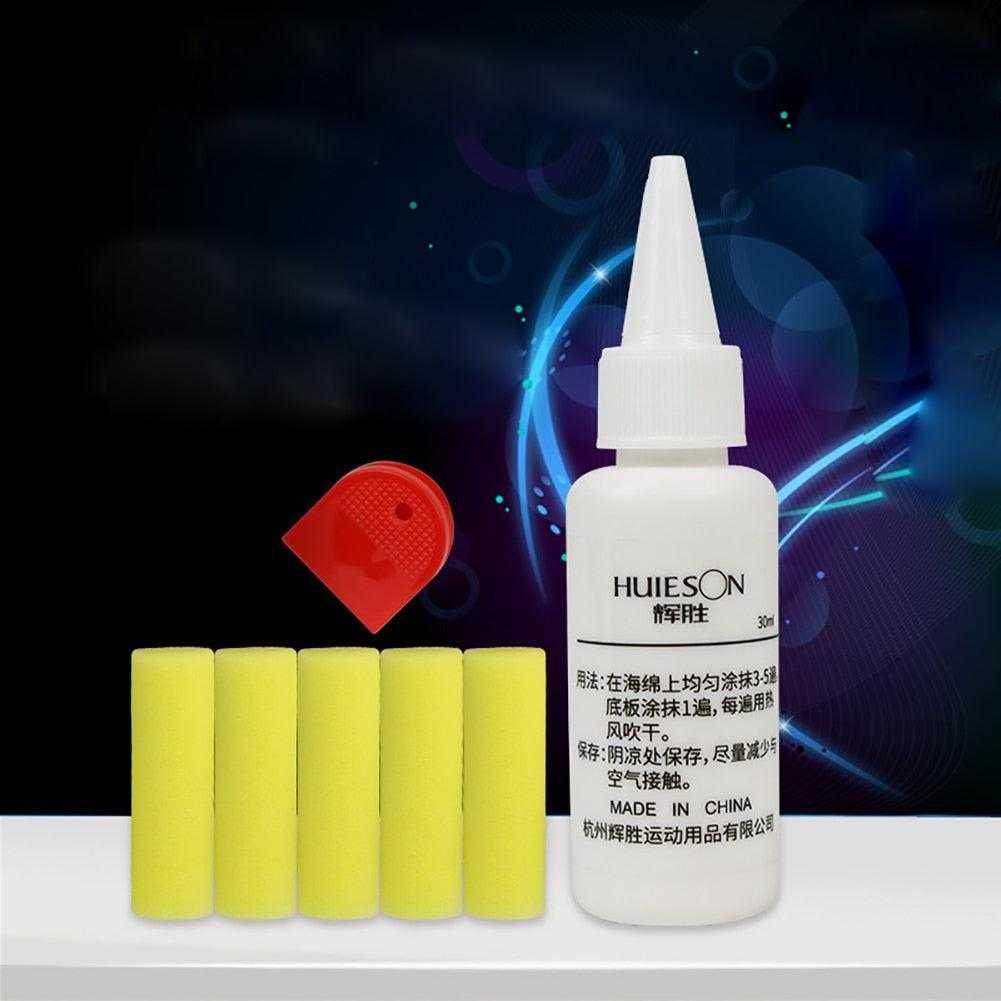 Colle de caoutchouc de tennis de table inorganique à base d'eau Huieson 30 ml