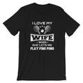 J'aime ma femme T-shirt de Tennis de Table