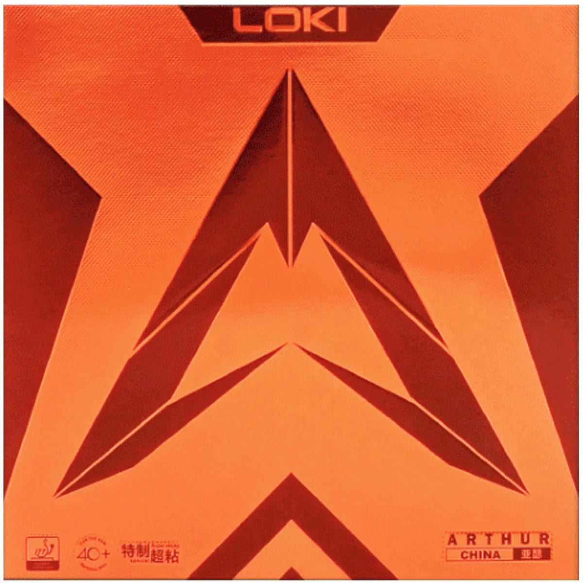 LOKI ARTHUR Europe/Asia China Table Tennis Rubber