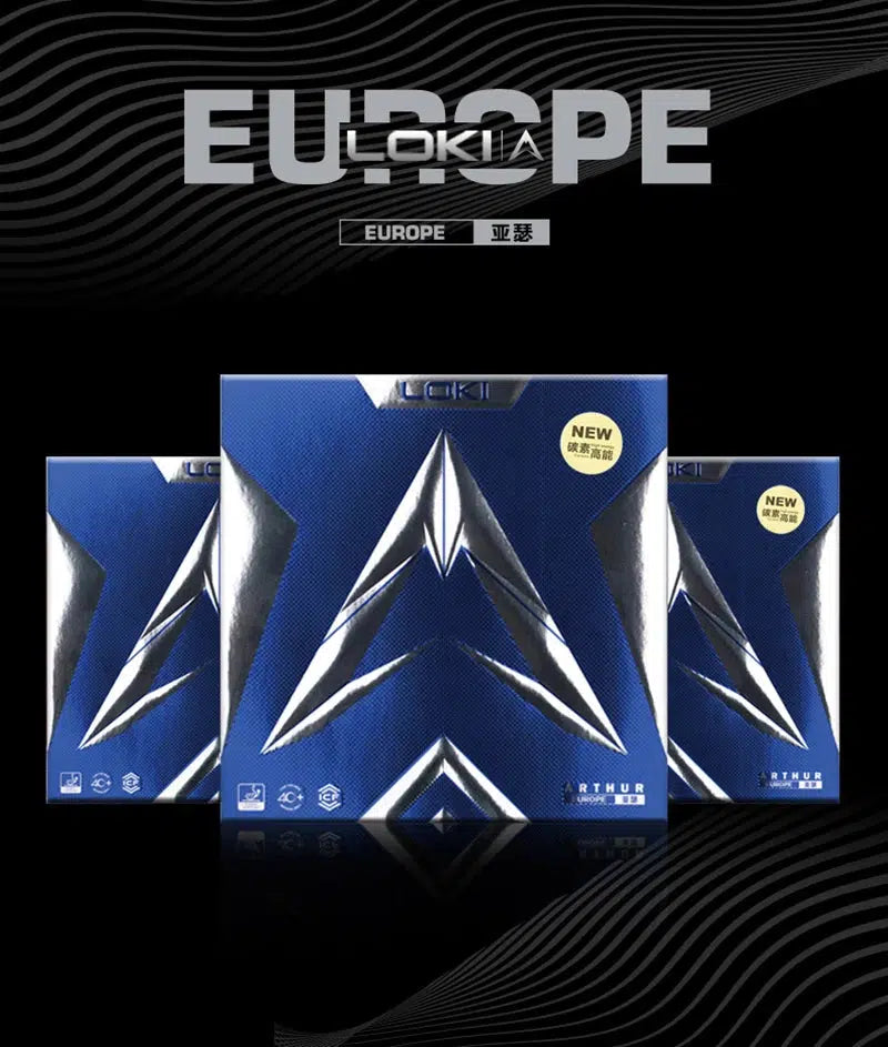 LOKI ARTHUR Europe/Asia China Table Tennis Rubber