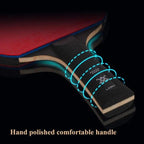 LOKI Arthur 9 Star Carbon Offensive Table Tennis Bat