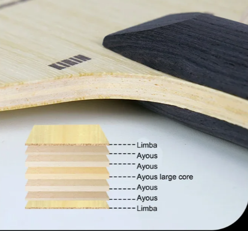 LOKI Kirin K6 Table Tennis 7 Ply Wood Blade OFF+