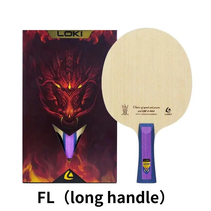 LOKI RXTON 3 PRO Table Tennis Blade 7 Ply Carbon