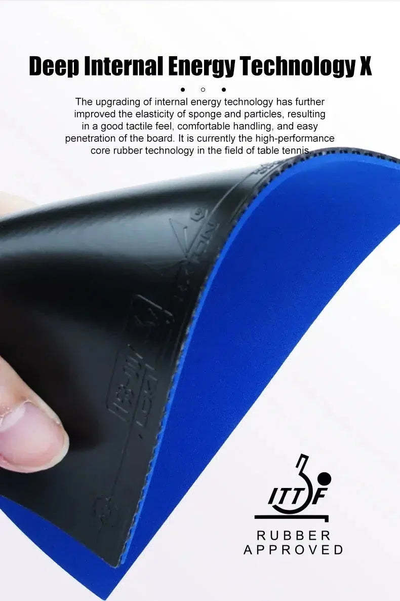LOKI RXTON 5 PRO Table Tennis Rubber Blue Sponge
