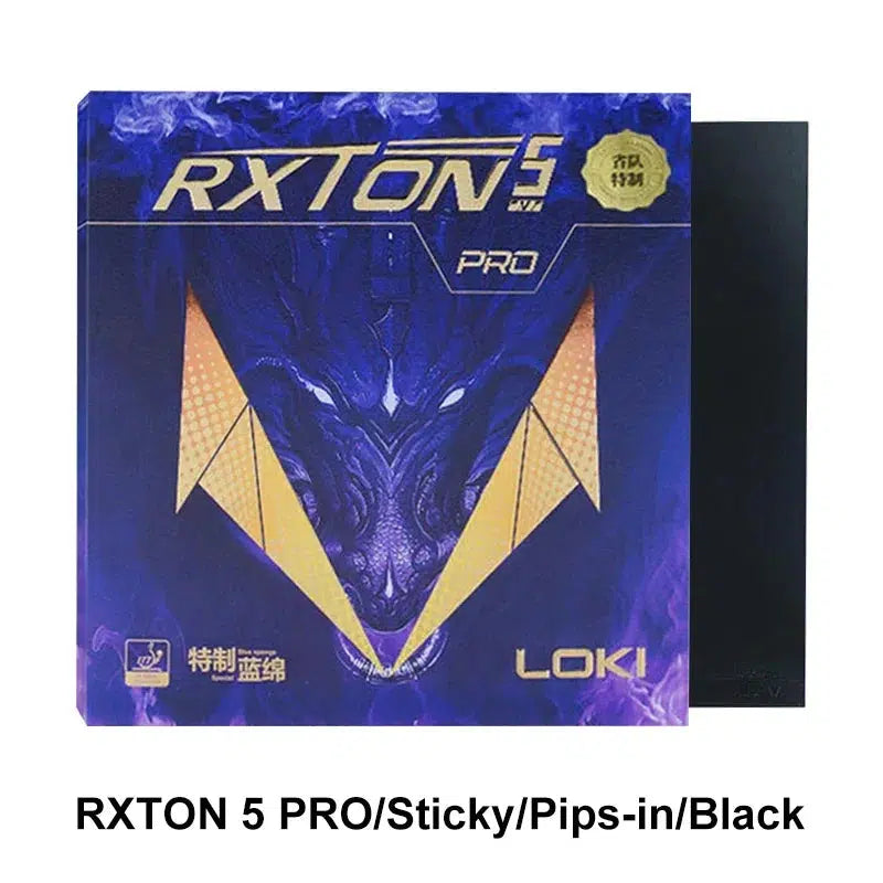 LOKI RXTON 5 PRO Table Tennis Rubber Blue Sponge