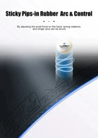 LOKI RXTON 5 PRO Table Tennis Rubber Blue Sponge