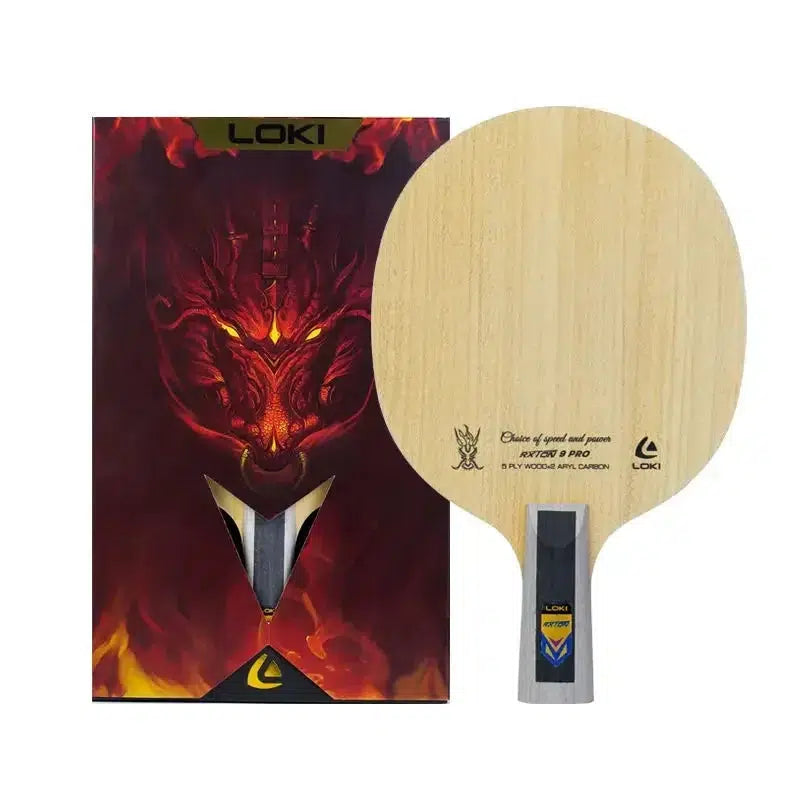 LOKI RXTON 9 Pro Table Tennis Blade 7 Ply Carbon
